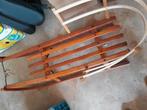 Houten slee, Ophalen, Gebruikt