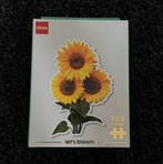 8€ Sunflowers Puzzle, Hobby en Vrije tijd, Denksport en Puzzels, Ophalen of Verzenden, 500 t/m 1500 stukjes, Zo goed als nieuw