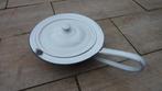 Oude geemailleerde bedpan, Antiek en Kunst, Antiek | Emaille, Ophalen