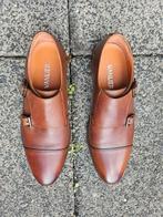 Nieuw Van Lier maat 42 Hercules gespschoen cognac met doos, Kleding | Heren, Bruin, Van Lier, Nieuw, Ophalen of Verzenden