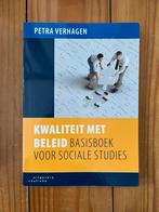 Petra Verhagen - Kwaliteit met beleid, Ophalen, Petra Verhagen, Maatschappij en Samenleving, Zo goed als nieuw