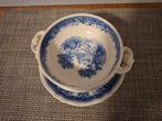 Villeroy & Boch Burgenland soepkommen met schotels blauw, Huis en Inrichting, Keuken | Servies, Gebruikt, Ophalen of Verzenden