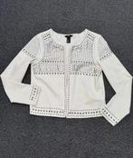 Creme jasje met studs maat S (36), H&M, Overige kleuren, Ophalen of Verzenden, Zo goed als nieuw