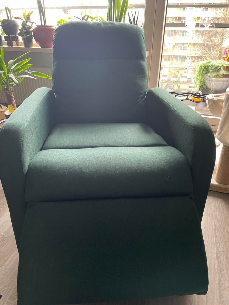 Te koop RELAX STOEL, Ophalen, 75 tot 100 cm, Zo goed als nieuw, Stof
