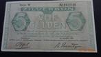 5 Gld zilverbon 1944 Pr, Postzegels en Munten, Bankbiljetten | Nederland, Ophalen of Verzenden, 5 gulden, Los biljet