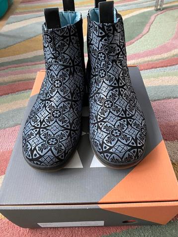 MAG Chelseaboots multicolor grijs/zilver zwart, maat 37 beschikbaar voor biedingen