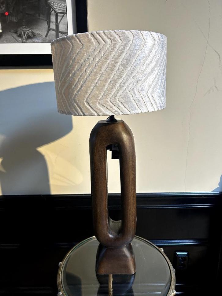 Houten Lampenvoet van COLMORE, Huis en Inrichting, Lampen | Tafellampen, Nieuw, 50 tot 75 cm, Hout, Ophalen