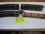 TRI-ANG SPOOR RAILS  RECHTE R.190  EN KROMME R 193, Gebruikt, Gelijkstroom, Verzenden, Rails
