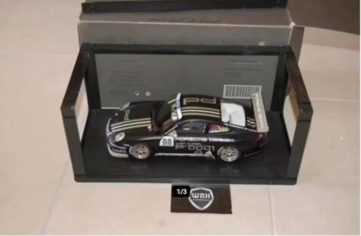 SALE 1:18 PORSCHE 911 GT3 CUP VIP #88 Autoart dealer ed. WRH, Hobby en Vrije tijd, Modelauto's | 1:18, Zo goed als nieuw, Auto