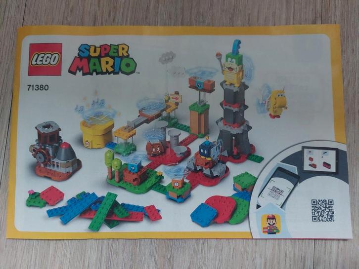 LEGO Mario set 71380 met Super Mario, Kinderen en Baby's, Speelgoed | Duplo en Lego, Zo goed als nieuw, Lego, Complete set, Ophalen of Verzenden