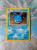 Pokemon neo destiny light Azumarill Holo 13/105 excellent -, Ophalen of Verzenden, Nieuw, Losse kaart, Foil