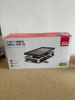 Solis 3 in 1 Tafelgrill 7911 Gourmetstel 10 Personen, 8 personen of meer, -, -, Nieuw