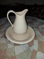 Vintage Waterkan en Schaal Set, Ophalen of Verzenden