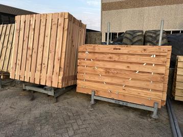 Schutting | Tuinpoort |  Douglas hout | 19+2 planks beschikbaar voor biedingen