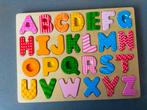 Zgan! Leuke kleurrijke alfabet puzzel!, Kinderen en Baby's, Speelgoed | Kinderpuzzels, 10 tot 50 stukjes, Van hout, Ophalen of Verzenden