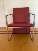 Leren Arco design fauteuil, Huis en Inrichting, Stoelen, Ophalen, Zo goed als nieuw, Leer, Eén