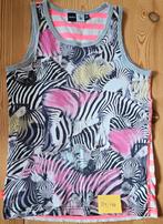 Molo Tanktop Zebra Print Maat 134/140, Kinderen en Baby's, Kinderkleding | Maat 134, Gebruikt, Ophalen of Verzenden, Shirt of Longsleeve