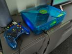 Xbox Original Heldere Blauwe Behuizing + Controller, Spelcomputers en Games, Spelcomputers | Xbox Original, Ophalen of Verzenden