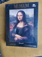 Puzzel Mona Lisa 1500 stukjes  Museum Collectie, Hobby en Vrije tijd, Denksport en Puzzels, Ophalen of Verzenden, 500 t/m 1500 stukjes