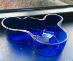 Iittala grote Alvar Aalto schaal ultramarine blauw 50x195mm., Ophalen of Verzenden, Rond, Glas
