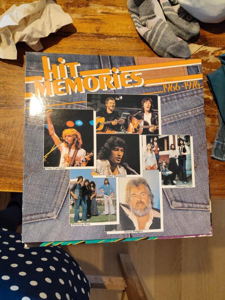 LP Hit Memories 1966-1976, Cd's en Dvd's, Vinyl | Verzamelalbums, Gebruikt, Pop, 12 inch, Ophalen