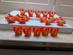 Oranje geluksvogeltjes C1000 (20 stuks), Ophalen of Verzenden, Zo goed als nieuw