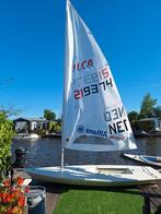 Mooie Laser met 3 zeilen ligplaats langweer Friesland, Ophalen, Geen motor, Gebruikt, Laser