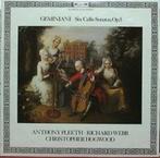 Geminiani - Anthony Pleeth Hogwood – Six Cello Sonatas - LP, Kamermuziek, Ophalen of Verzenden, Barok, Zo goed als nieuw