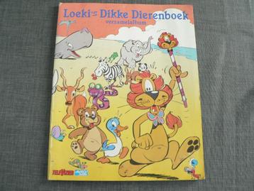 loeki's dikke dierenboek verzamelalbum plaatjes  beschikbaar voor biedingen