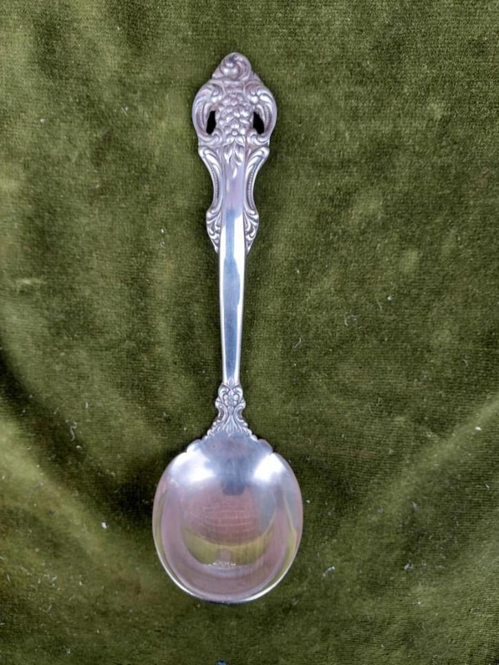 Silverplate(verzilverde} sauslepel, gemerkt Towle., Antiek en Kunst, Antiek | Bestek, Verzenden