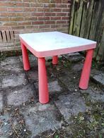 Ikea mammut rode kinder tafel, Tuin en Terras, Tuintafels, Ophalen, Gebruikt, Rechthoekig, Kunststof