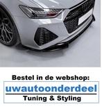 Spoiler Splitter Lip Skirt Geschikt Voor Audi RS6 C8 Avant S, Verzenden
