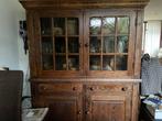 Massief Eiken Vitrinekast - Vintage, Ophalen