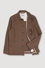 Nieuwe collectie €720 Valstar Milano linnen jas maat 50, Info@valstarmilano.com, Bruin, Maat 48/50 (M), Milano