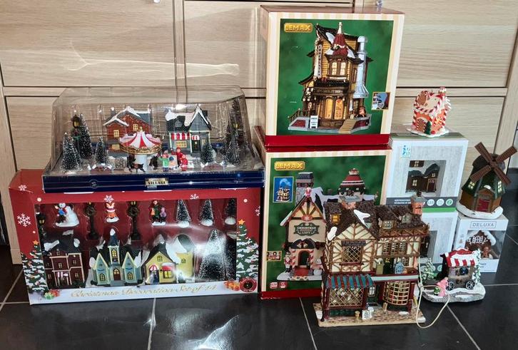 Kerstdorp, Diversen, Kerst, Gebruikt, Ophalen