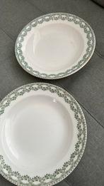 2 diepe borden soepborden Boch la louvriere Carlotta, Ophalen of Verzenden