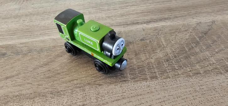 thomas de trein hout luke, Kinderen en Baby's, Speelgoed | Thomas de Trein, Zo goed als nieuw, Ophalen of Verzenden
