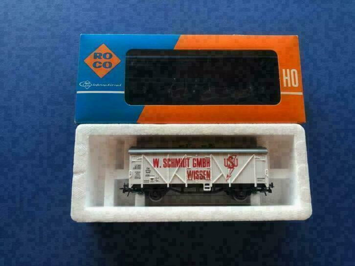 Roco		DB goederenwagon W. Schmidt GMBH Wissen	1/87, Hobby en Vrije tijd, Modeltreinen | H0, Nieuw, Wagon, Wisselstroom, Märklin