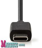 Telefoonlader, Autolader USB-C, Autoplug USB-C kabel, zwart, Nedis, Nieuw, Info@marbeco.nl, Ophalen of Verzenden