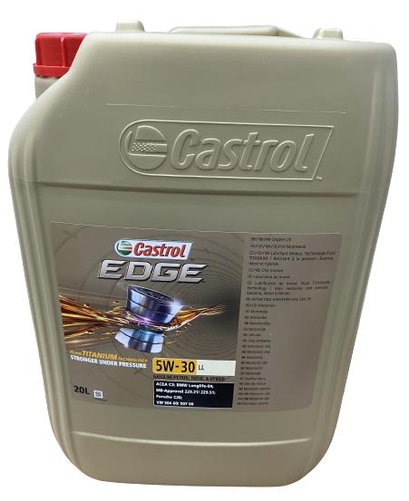 Castrol Edge 5W30 LL Titanium 20L (gratis verzending), Auto diversen, Onderhoudsmiddelen, Ophalen of Verzenden