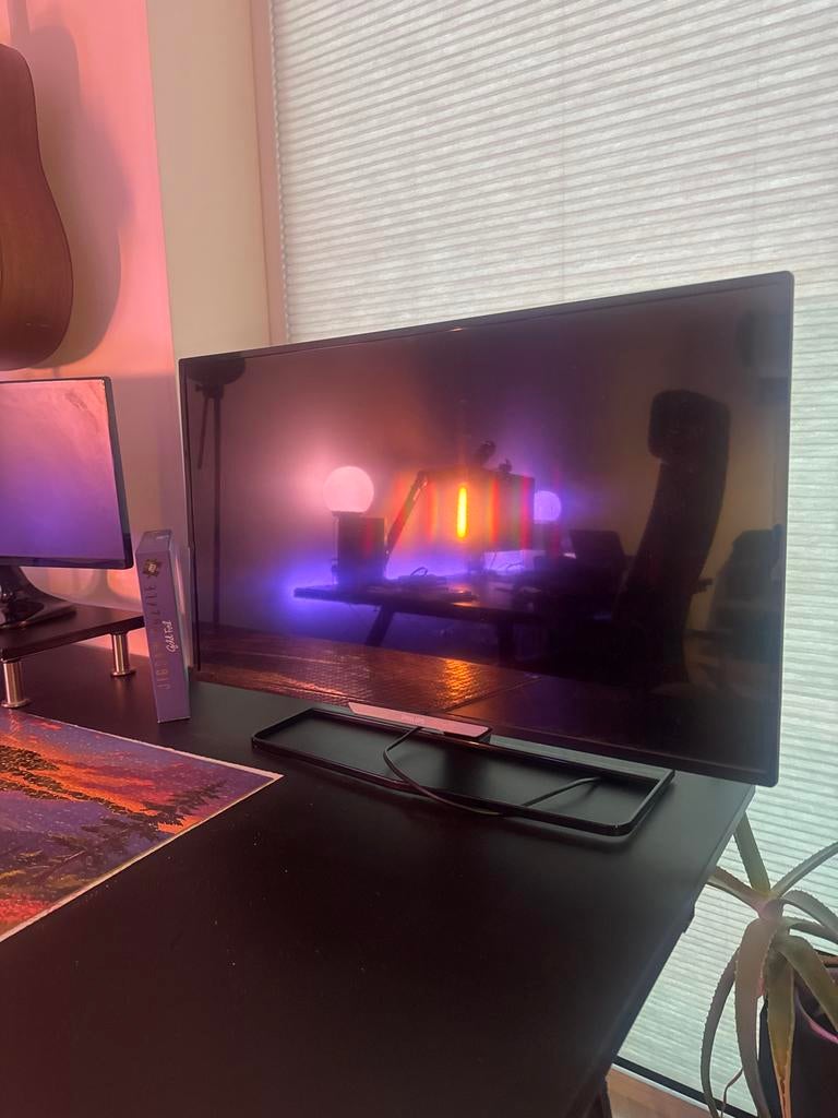 Nette Philips TV 34 inch (86 cm) - Ideaal voor kleine ruimte, Audio, Tv en Foto, Televisies, Philips, Gebruikt, LED, 80 tot 100 cm