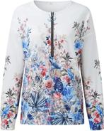 Mooi fleurig shirt top Nieuw mt XXL, Ophalen of Verzenden, Nieuw, Wit, Shirt of Top