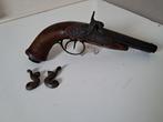 Antiek Oostenrijks Percussie Pistool., Antiek en Kunst, Ophalen of Verzenden