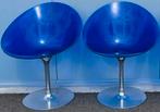 Eros philippe kartell stoel blauw 4 stuks