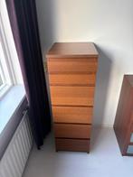 MALM ladekast IKEA - 6 lades - bruin, Ophalen, Gebruikt, 50 tot 100 cm, Met lade(s)