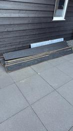 Houten rabbat delen 2,5 mtr (12 stuk), Ophalen, Gebruikt, Minder dan 25 mm, Plank