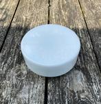 leuke Plafonniere - lamp vintage retro mid century design, Ophalen of Verzenden, Zo goed als nieuw, Glas, Vintage retro