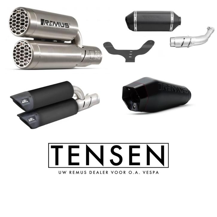 Vespa GTS 300 HPE Remus sportdemper, Motoren, Accessoires | Overige, Nieuw, Ophalen of Verzenden