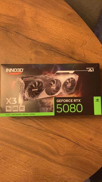 *NIEUW* NVIDIA RTX 5080 Inno3D 16GB videokaart beschikbaar voor biedingen
