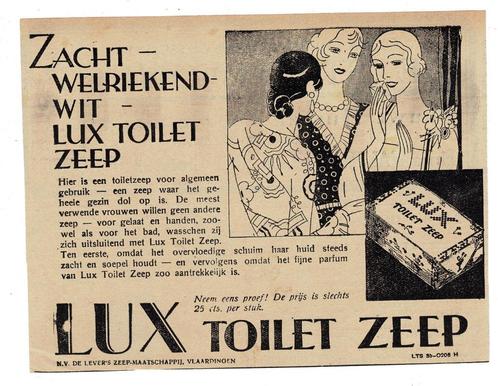 2X Zacht welriekend LUX TOILET ZEEP  prijs is slechts 25 cts, Verzamelen, Merken en Reclamevoorwerpen, Nieuw, Overige typen, Verzenden